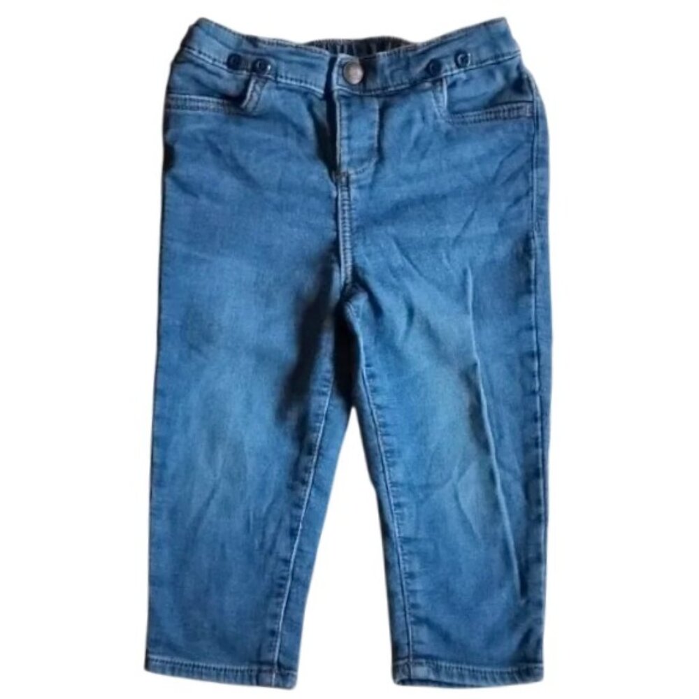 *50off3* Osh Kosh Baby B'Gosh Pull On Suspender Jeans 2Y 2T